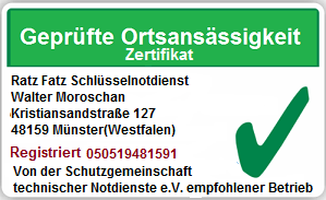 Schlüsselnotdienst Münster (Westfalen)