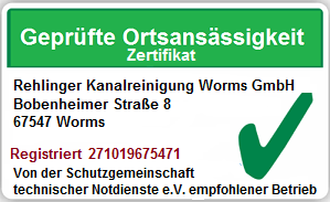 Kanalreinigung Worms